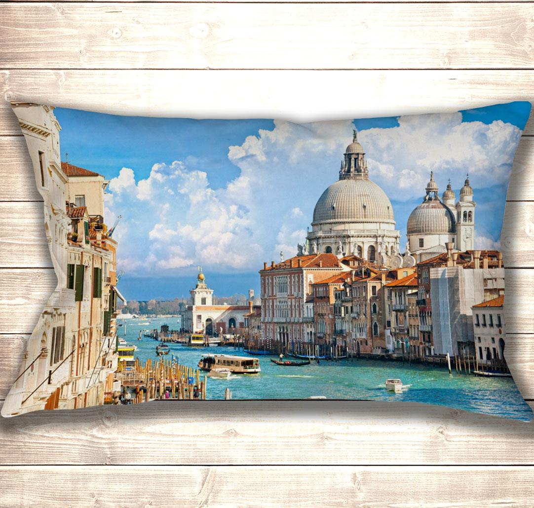 Подушка-картина Венеция Canal Grande 50х70см